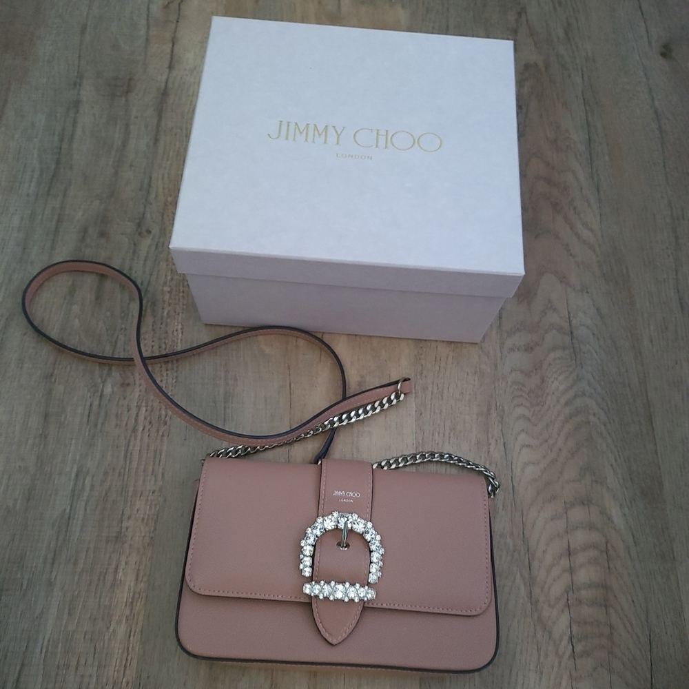 Jimmy Choo Pink Crossbody Bag